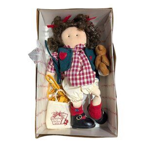 LIZZIE'S Shoe String Babies “Carly” Collectible Doll 13" VTG NEW In Original Box